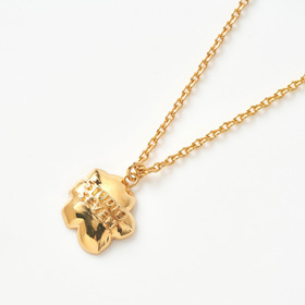 Flower Design Necklace GLD 詳細画像