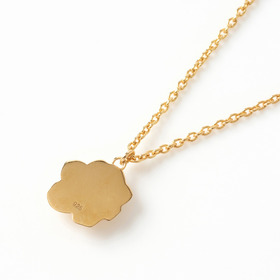 Flower Design Necklace GLD 詳細画像