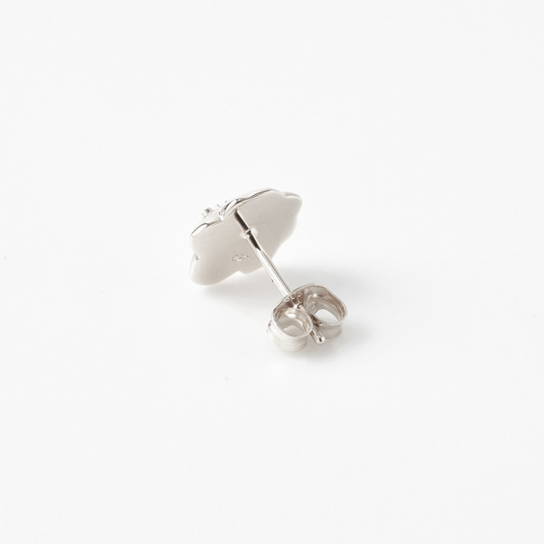 Flower Design Earrings SV 詳細画像 Silver 2