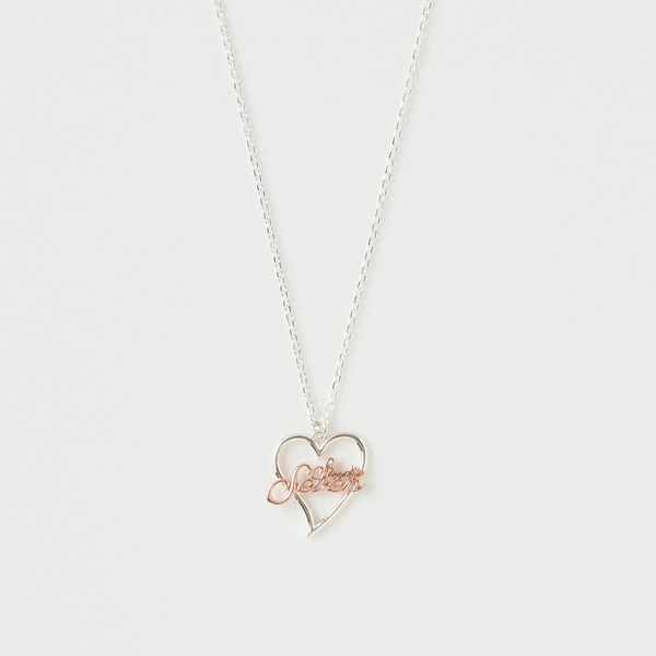 Heart Logo Necklace 詳細画像 Silver 1