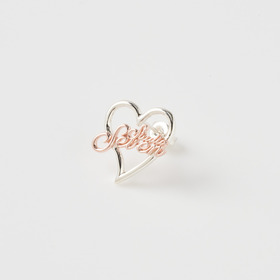 Heart Logo Earrings 詳細画像