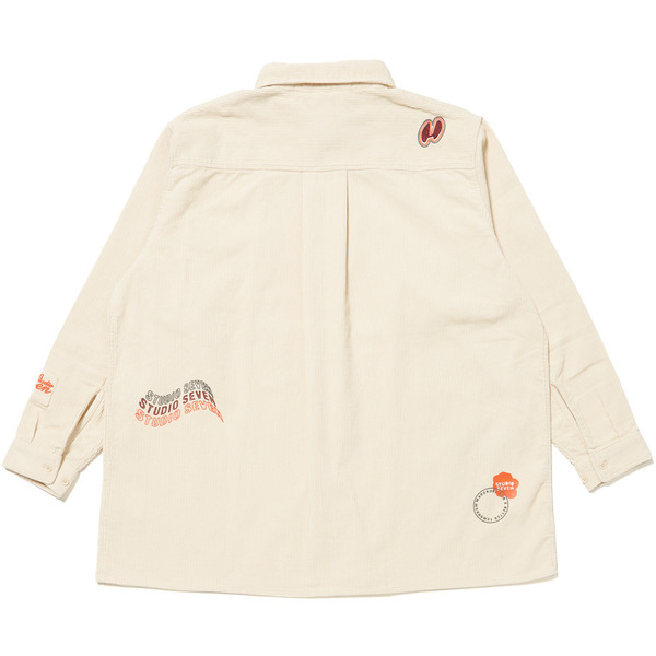 Corduroy Shirt 詳細画像 Ivory 3