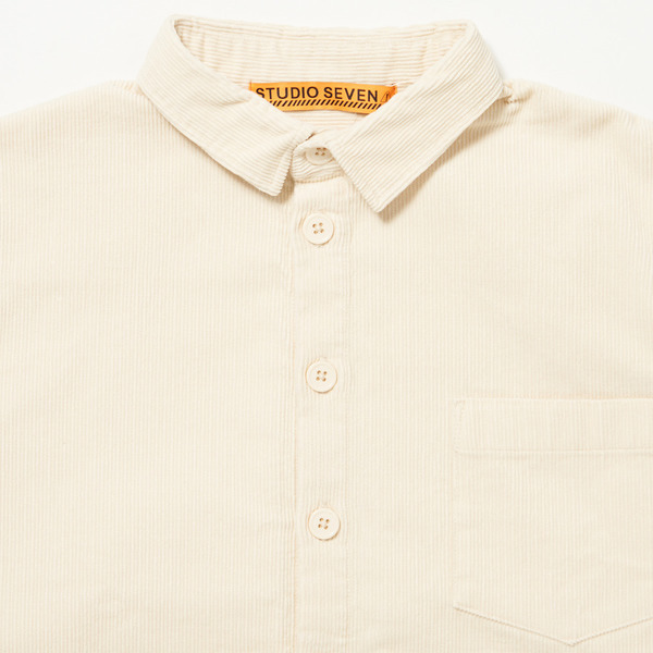 Corduroy Shirt 詳細画像 Ivory 4