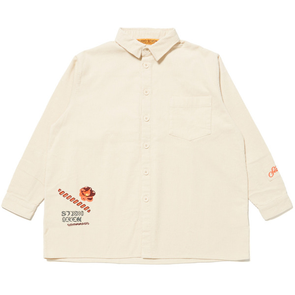 Corduroy Shirt 詳細画像 Ivory 1