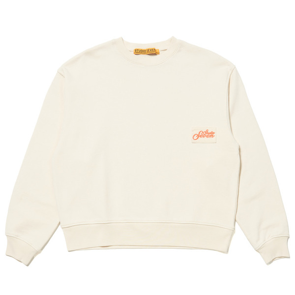 Corduroy Patch Sweat 詳細画像 Ivory 1