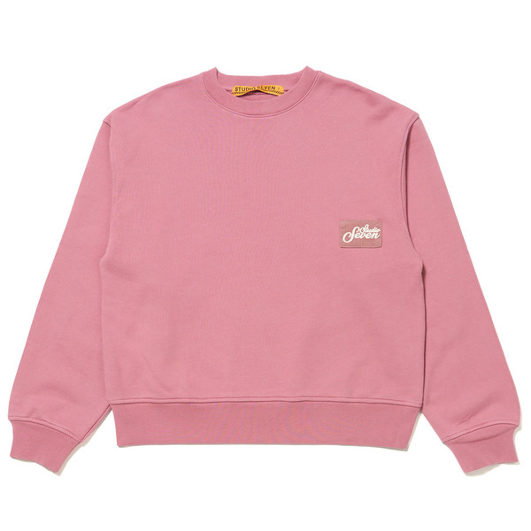 Corduroy Patch Sweat 詳細画像 Pink 1