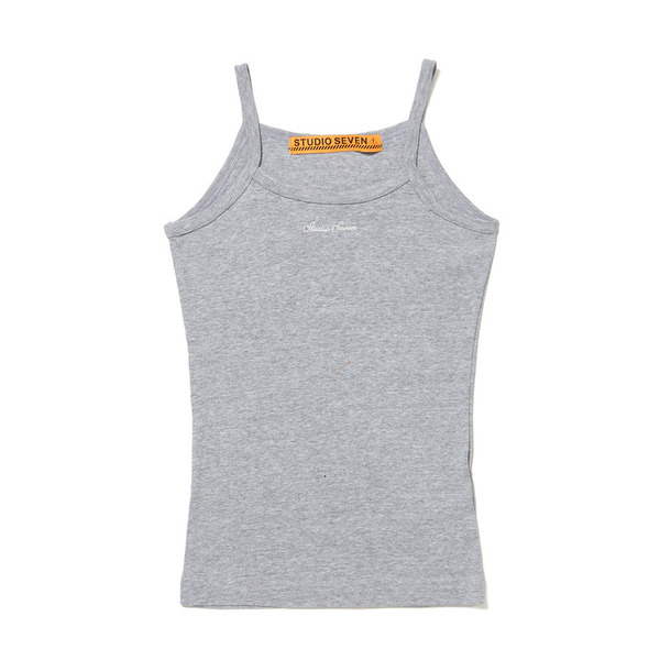 Logo Embroidery Camisole 詳細画像 Grey 1