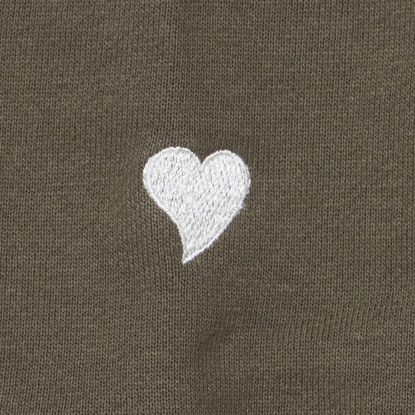 Logo Embroidery Zip Hoodie  詳細画像 Grey 2