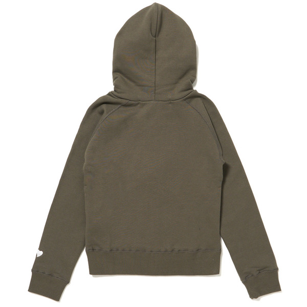 Logo Embroidery Zip Hoodie  詳細画像 Grey 5