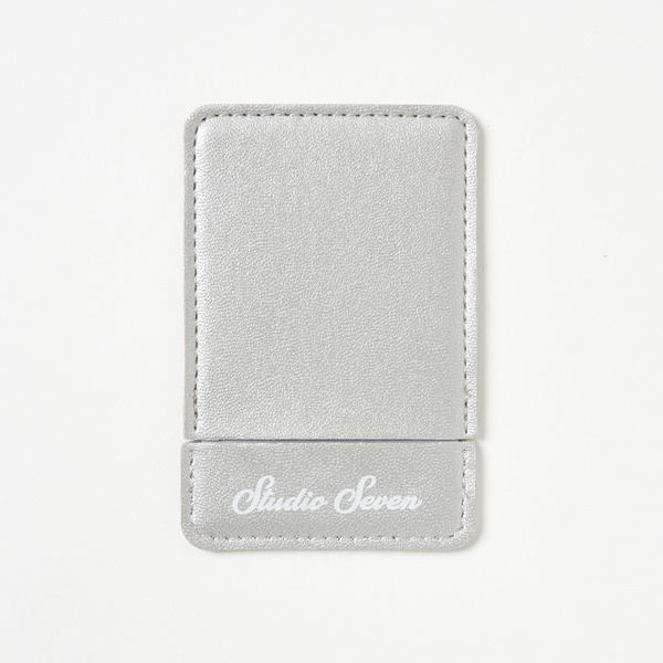 Logo Print Compact Mirror 詳細画像 Silver 3