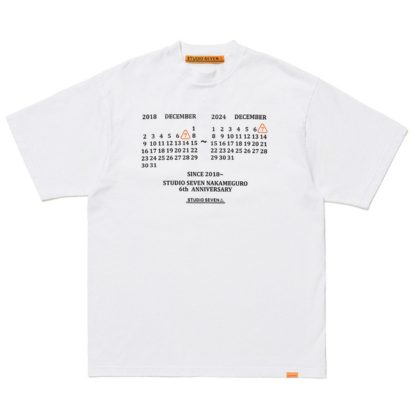 6th Anniversary SS Tee 詳細画像 White 1