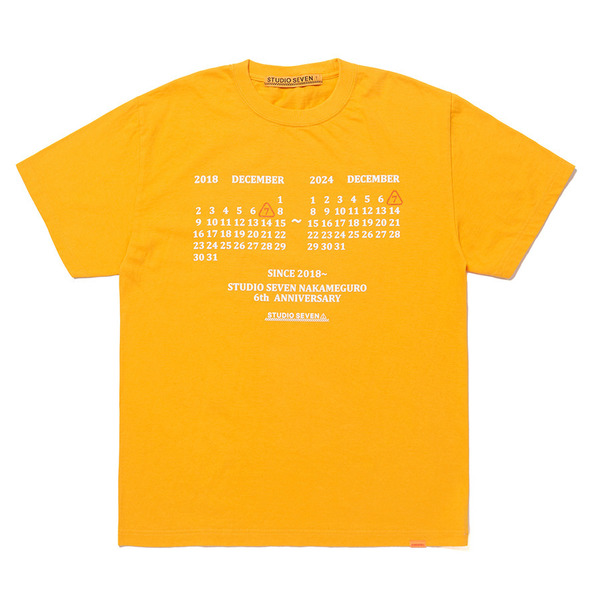 6th Anniversary SS Tee 詳細画像 Orange 1