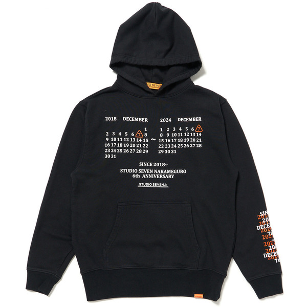 6th Anniversary Hoodie 詳細画像 Black 1