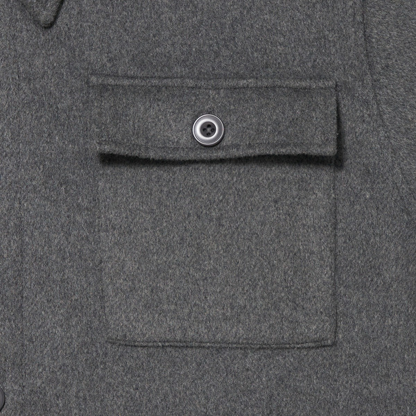 3-Pocket Wool Shirt Jacket 詳細画像 C.Grey 4