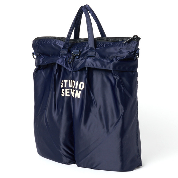 Satin Helmet Bag 詳細画像 Navy 1