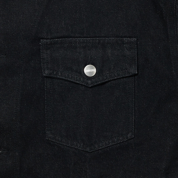 Double Pocket Denim Jacket 詳細画像 Black 3