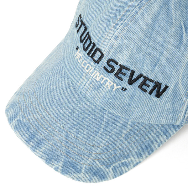 Faded Denim Cap 詳細画像 Blue 3