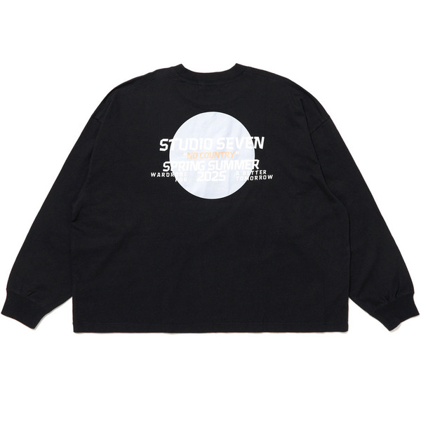 The Dog Long Sleeve T-shirt 詳細画像 Black 7