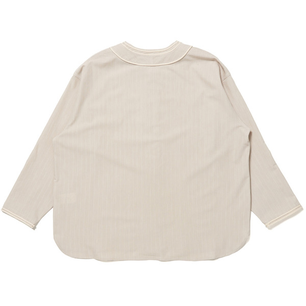 Tailored Baseball Shirt 詳細画像 L.Beige 7