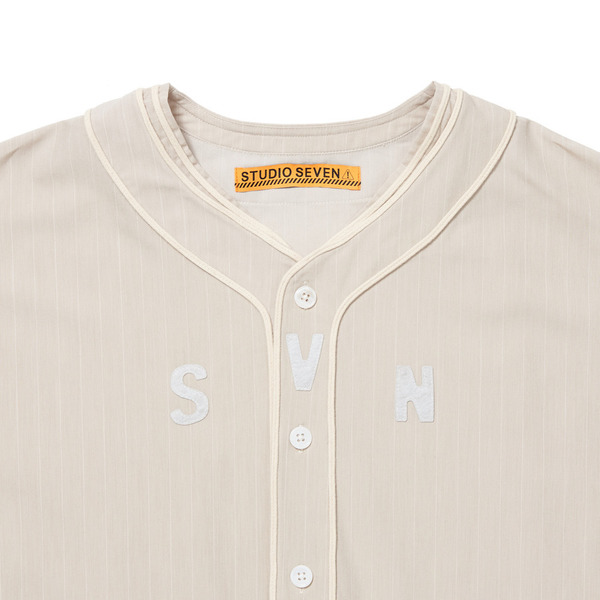 Tailored Baseball Shirt 詳細画像 L.Beige 9