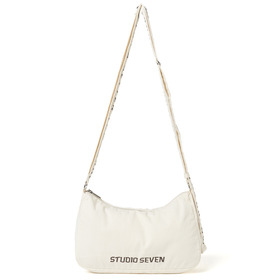 Text Logo Shoulder Bag