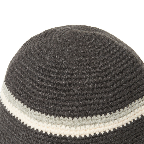 Cotton Crochet Hat 詳細画像 Black 6