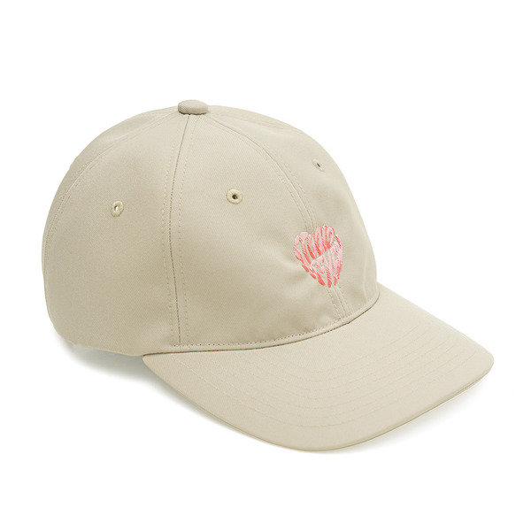 Heart Embroidery Cap 詳細画像 Beige 2