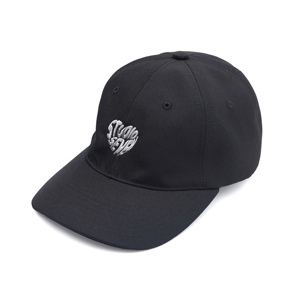 Heart Embroidery Cap 詳細画像 Black 1