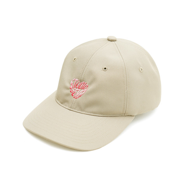 Heart Embroidery Cap 詳細画像 Beige 1