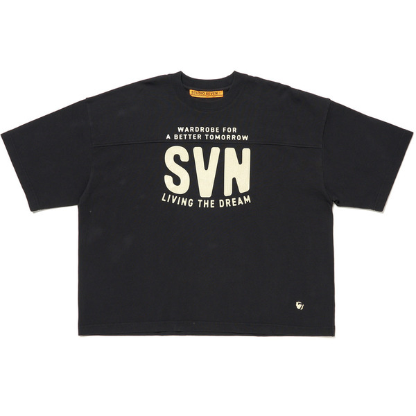 SVN Big SS Tee 詳細画像 Black 1