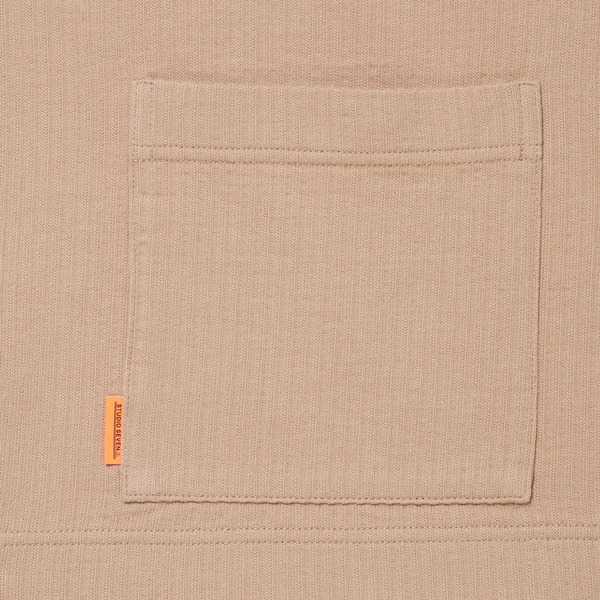 Cotton Crew Neck Cardigan 詳細画像 Black 10