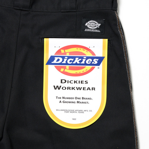 Dickies® x STUDIO SEVEN WORK PANTS 詳細画像 Black 13