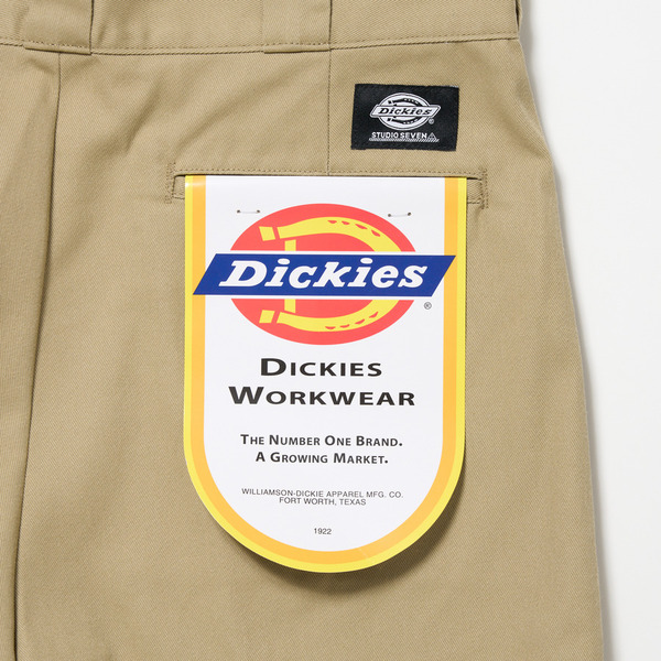 Dickies® x STUDIO SEVEN WORK PANTS 詳細画像 Black 4