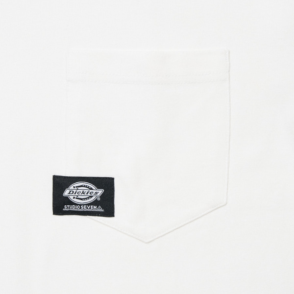 Dickies® x STUDIO SEVEN LS T-SHIRT 詳細画像 White 3