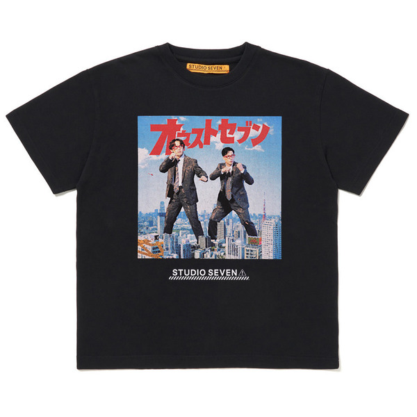HBZ x SVN オネストセブン 半袖Tシャツ 詳細画像 Black 1