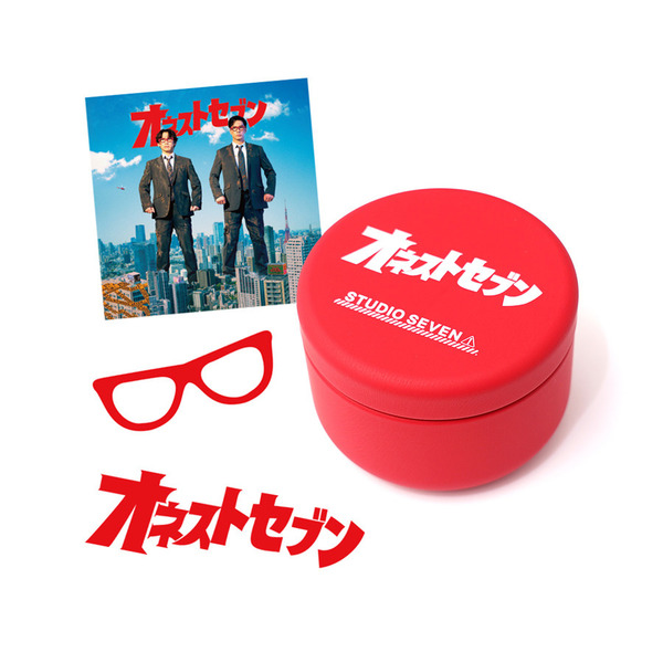 HBZ x SVN オネストセブン 缶ケース入りステッカーセット 詳細画像 Red 1