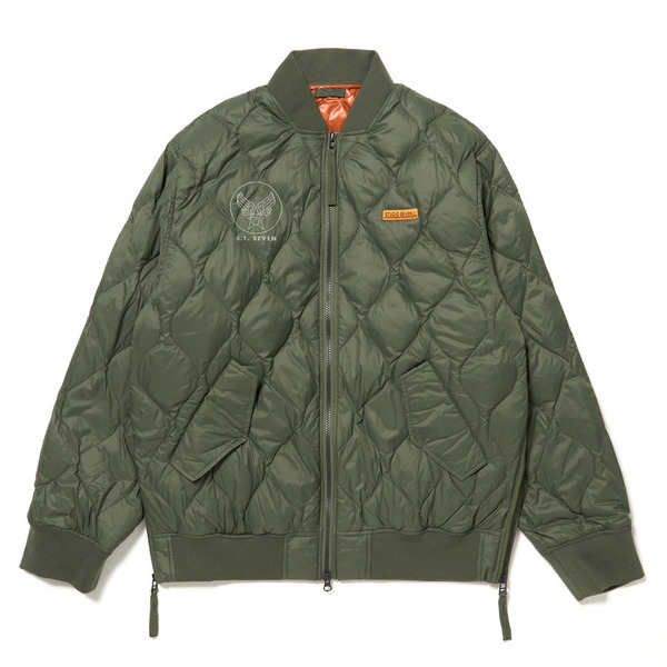 TAION x STUDIO SEVEN MA-1 DOWN JACKET 詳細画像 Olive 1
