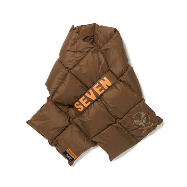 TAION x STUDIO SEVEN LONG DOWN MUFFLER　 詳細画像 O.White 9