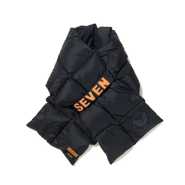 TAION x STUDIO SEVEN LONG DOWN MUFFLER　 詳細画像 Black 1