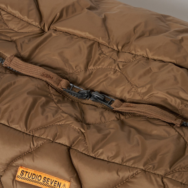 TAION x STUDIO SEVEN MESSENGER DOWN BAG-L 詳細画像 Black 17