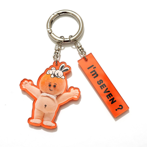 I'm SEVEN？ Key Holder 詳細画像 Orange 1