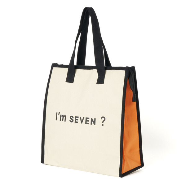 I'm SEVEN？ Cooler Bag 詳細画像 Beige×Orange 1