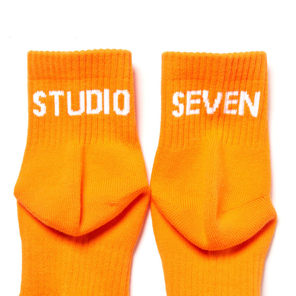NEON LOGO Short Socks 詳細画像 Yellow 1