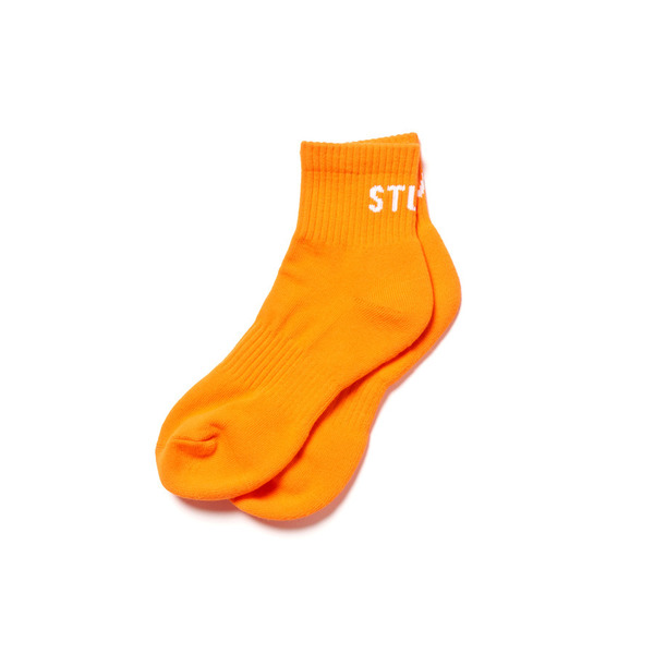 NEON LOGO Short Socks 詳細画像 Orange 1