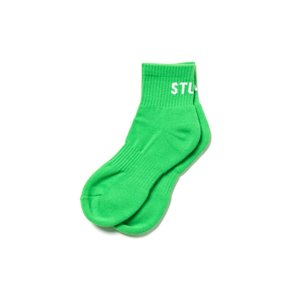 NEON LOGO Short Socks 詳細画像 Green 1