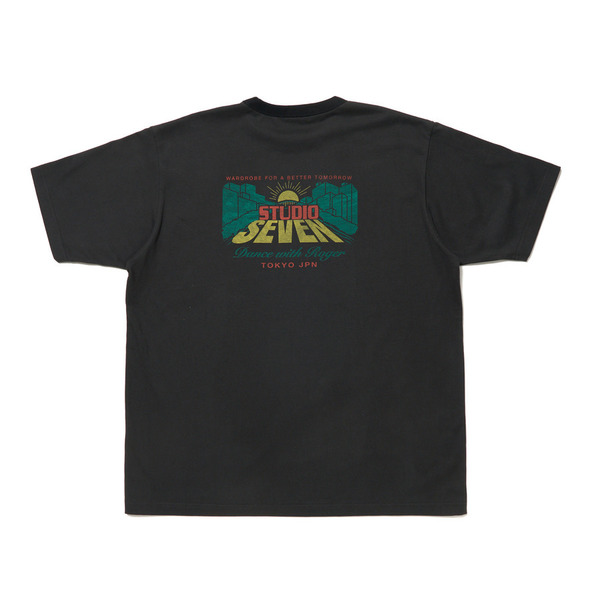 Vintage Back Print T-shirt 詳細画像 Ivory 6