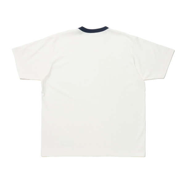 Block Logo Ringer T-shirt 詳細画像 White 2