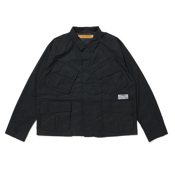 Asymmetry Work Shirt 詳細画像 Black 3