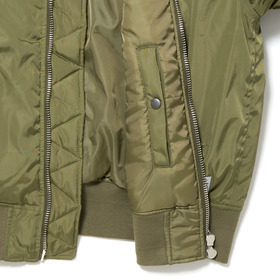 Knit Rib MA-1 Jacket 詳細画像