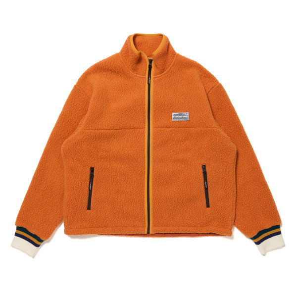 High Neck Boa Jacket 詳細画像 Orange 1